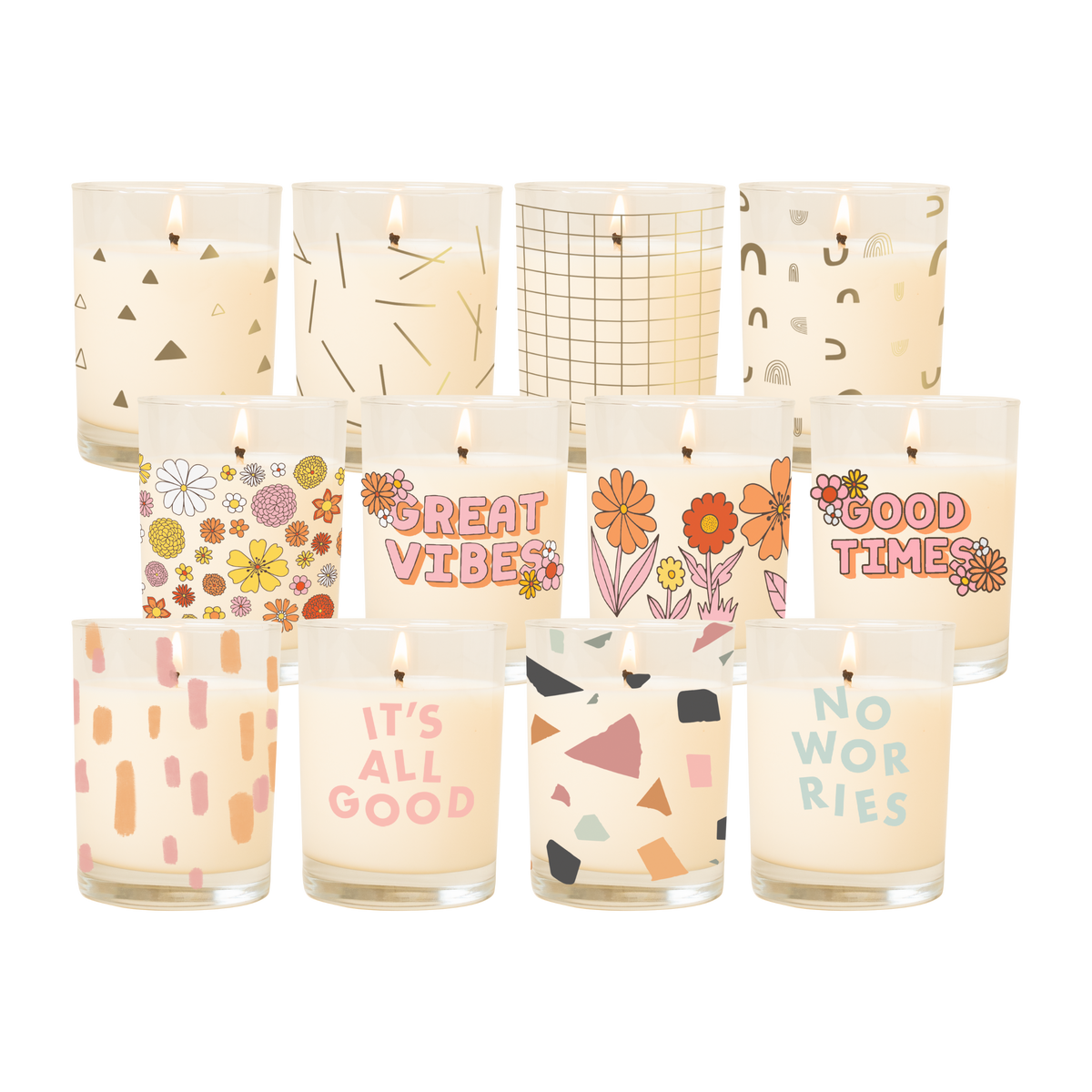 Candle Rocks Glass - Collection Art
