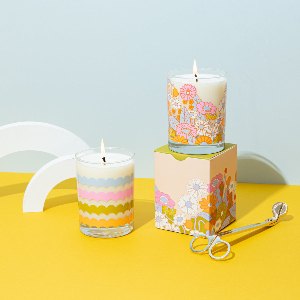 Candle Rocks Glass - Delightful