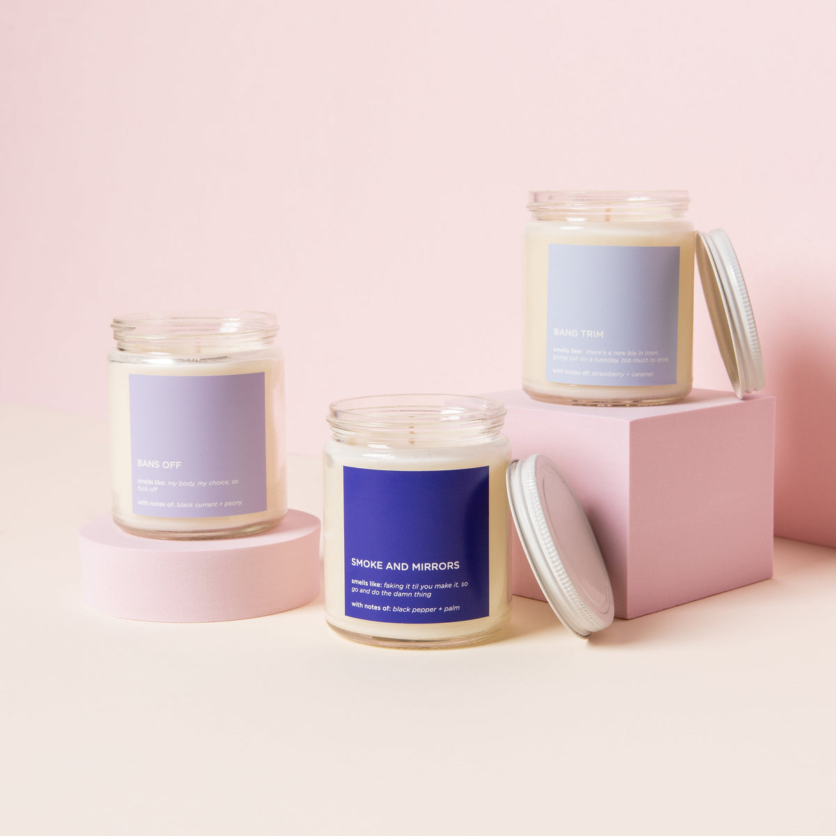 Candle Jar w/Lid - Life