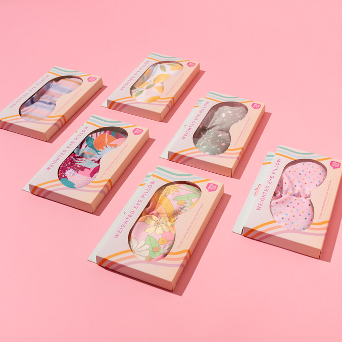 In The Groove Eye Pillow