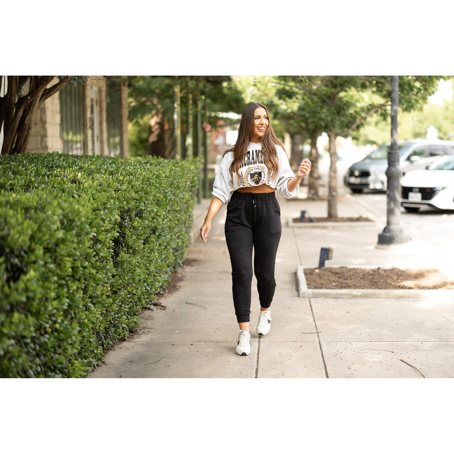 Black Fleece Jogger- The Braelyn