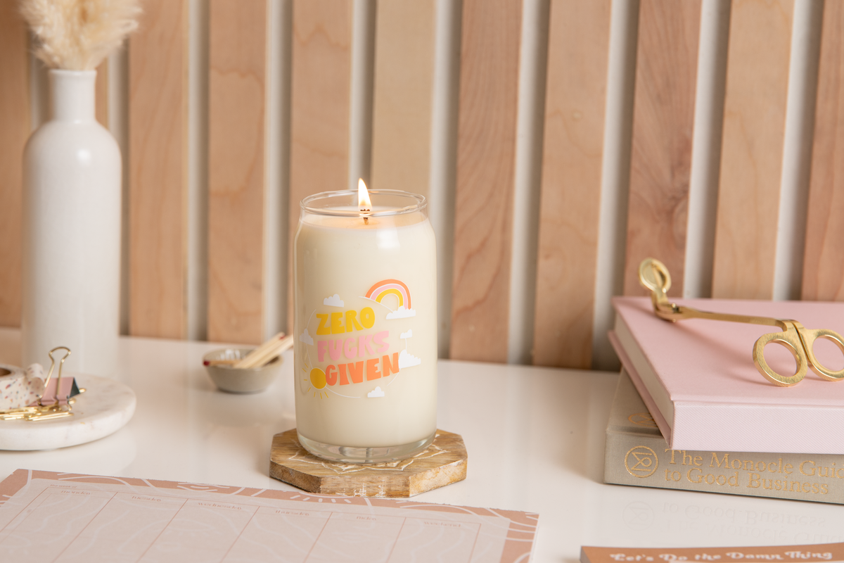 Candle Can Glass - Toot Sayings