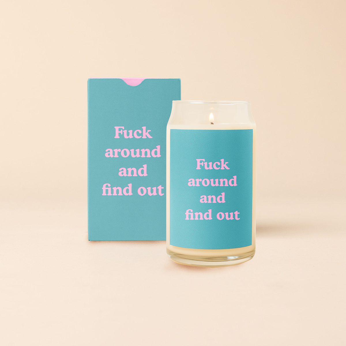 Candle Can Glass - Yippie