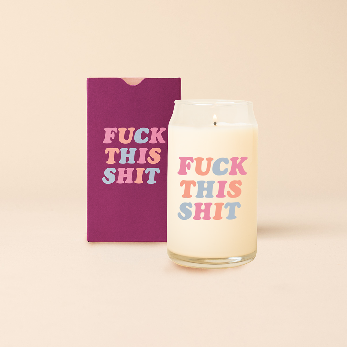 Candle Can Glass - Toot Sayings