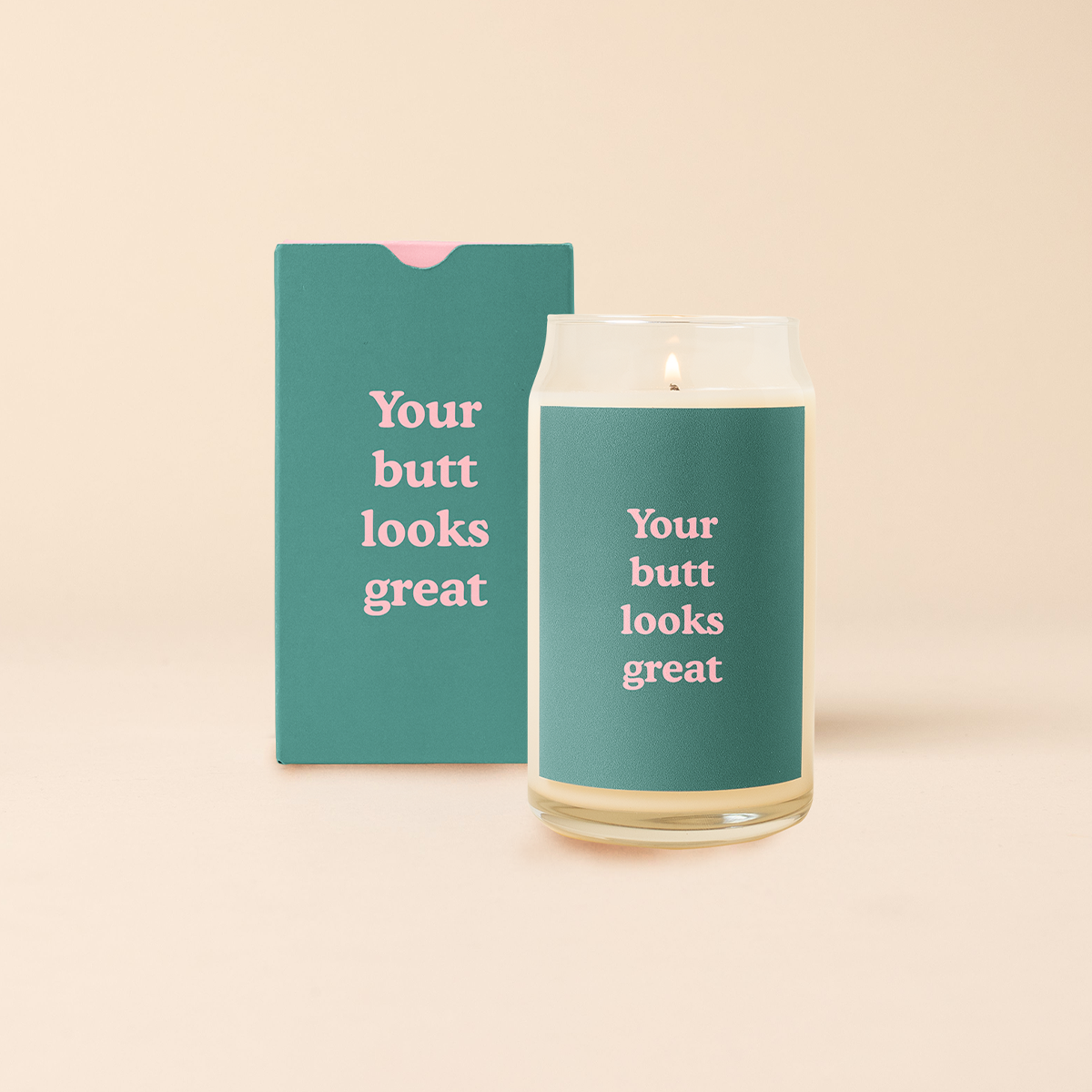 Candle Can Glass - Yippie