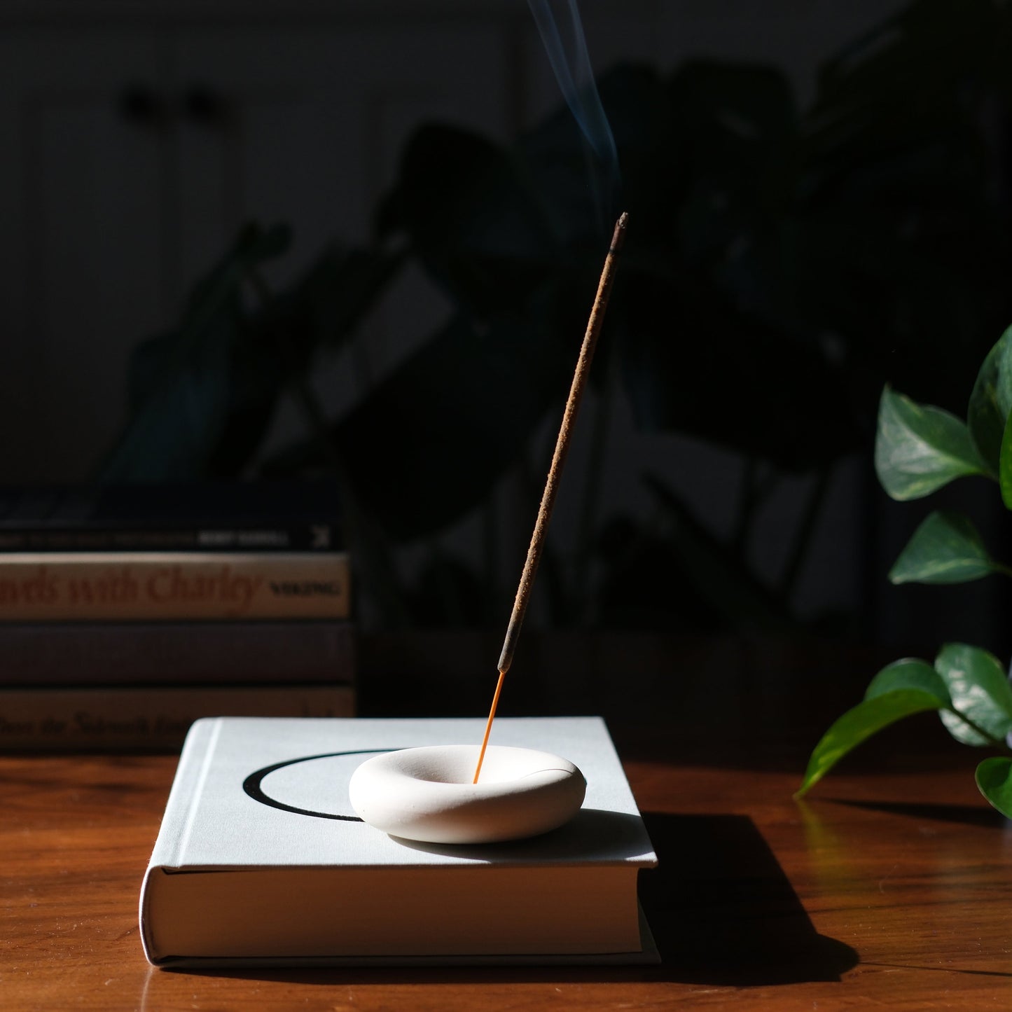 Handmade Stoneware Incense Holder Eve