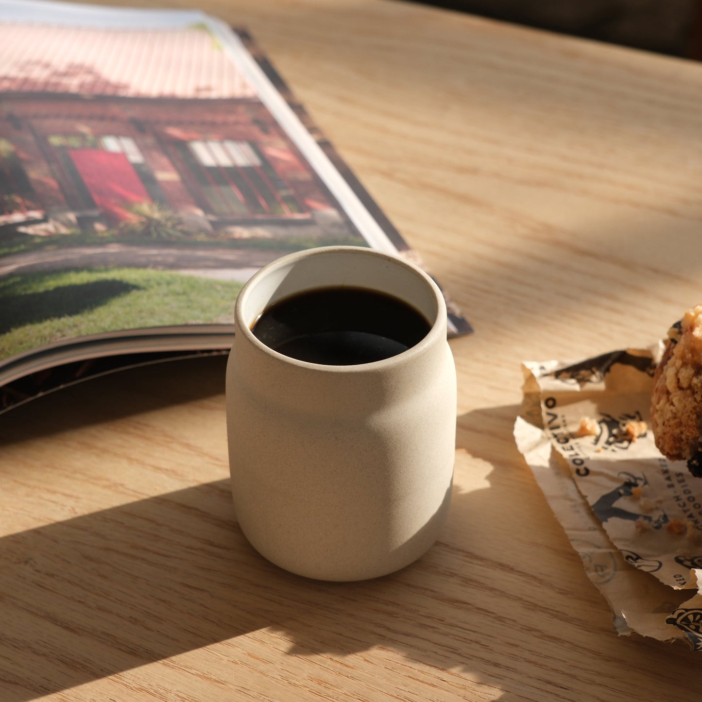 Coffee Tumbler Stoneware Mug