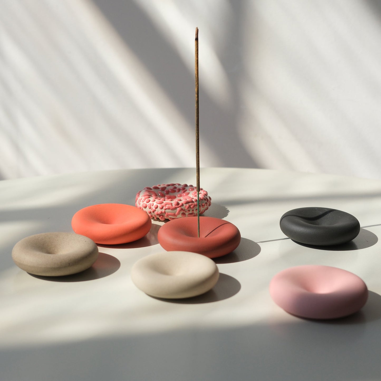 Handmade Stoneware Incense Holder Eve