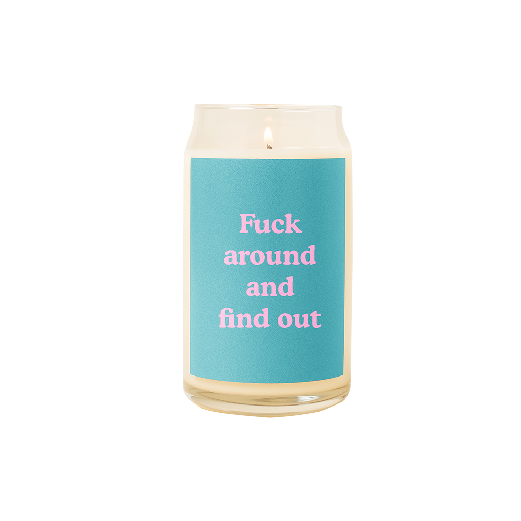 Candle Can Glass - Yippie