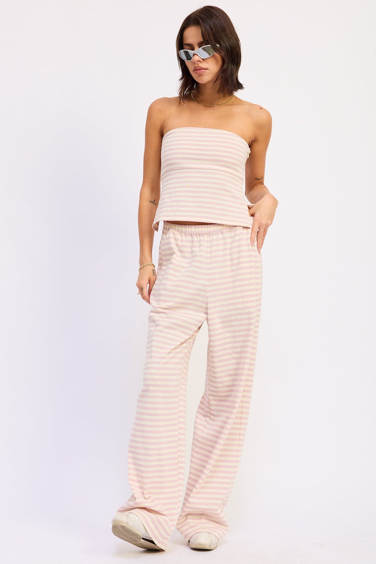 Nerina Stripe Tube Top