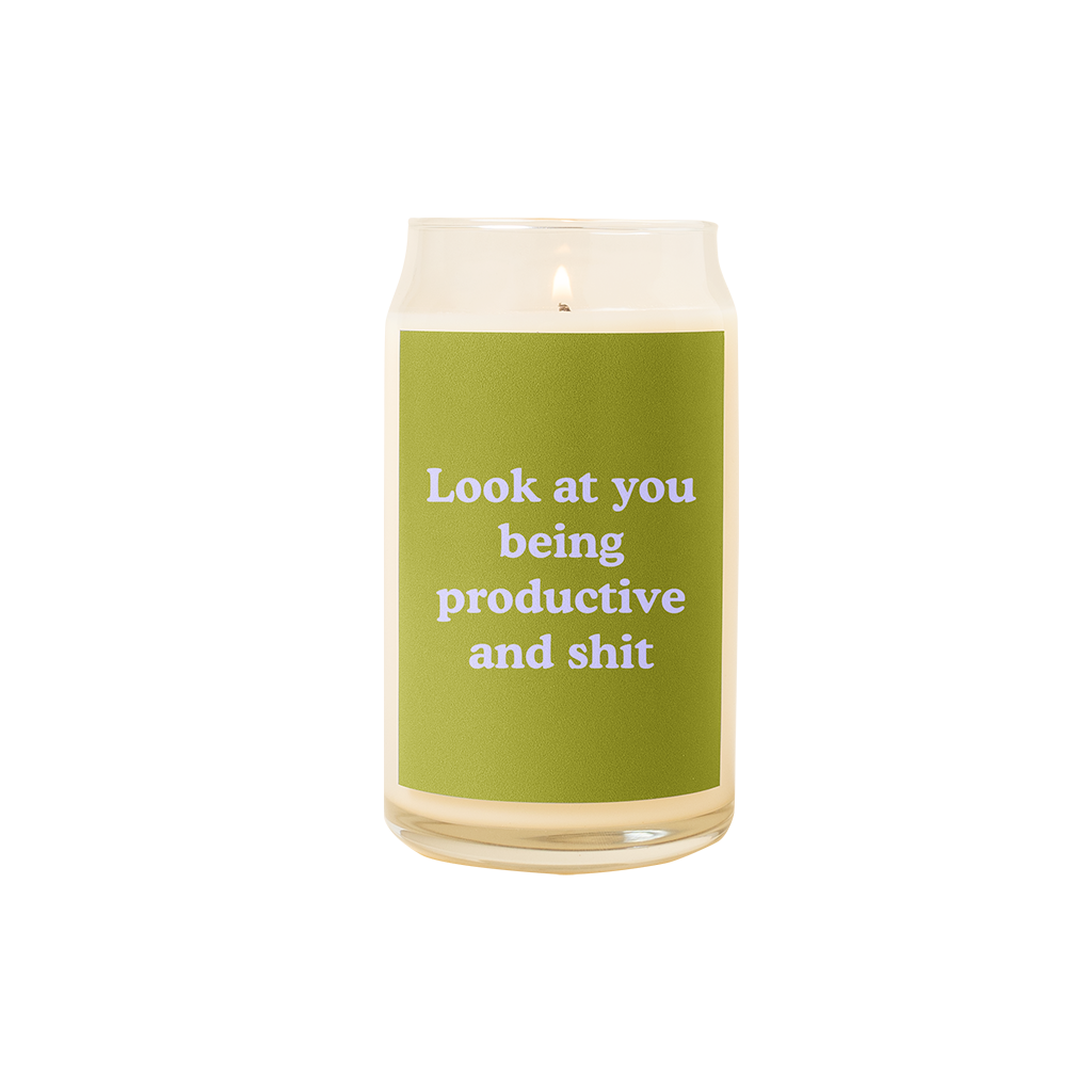 Candle Can Glass - Yippie