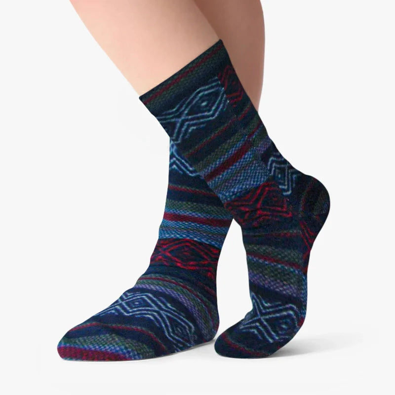 Polar Feet SUPER STRETCHY Fleece Socks - Nordic