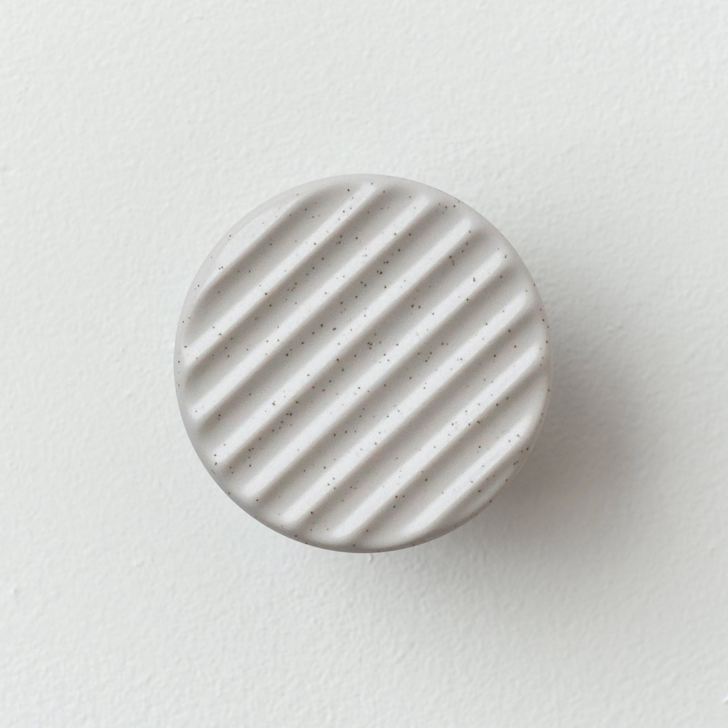 Ceramic Coat Hook – Fluted