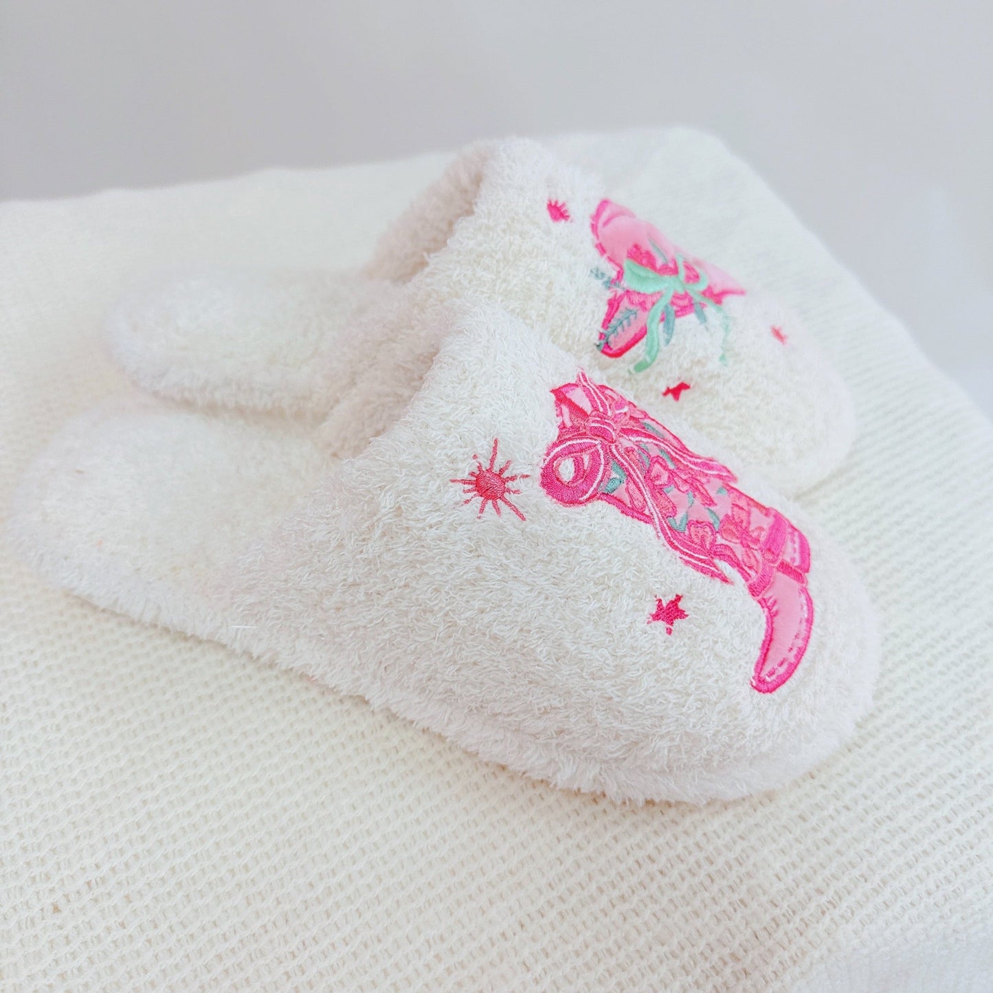 Western Whimsy Coziest Lounge Slippers