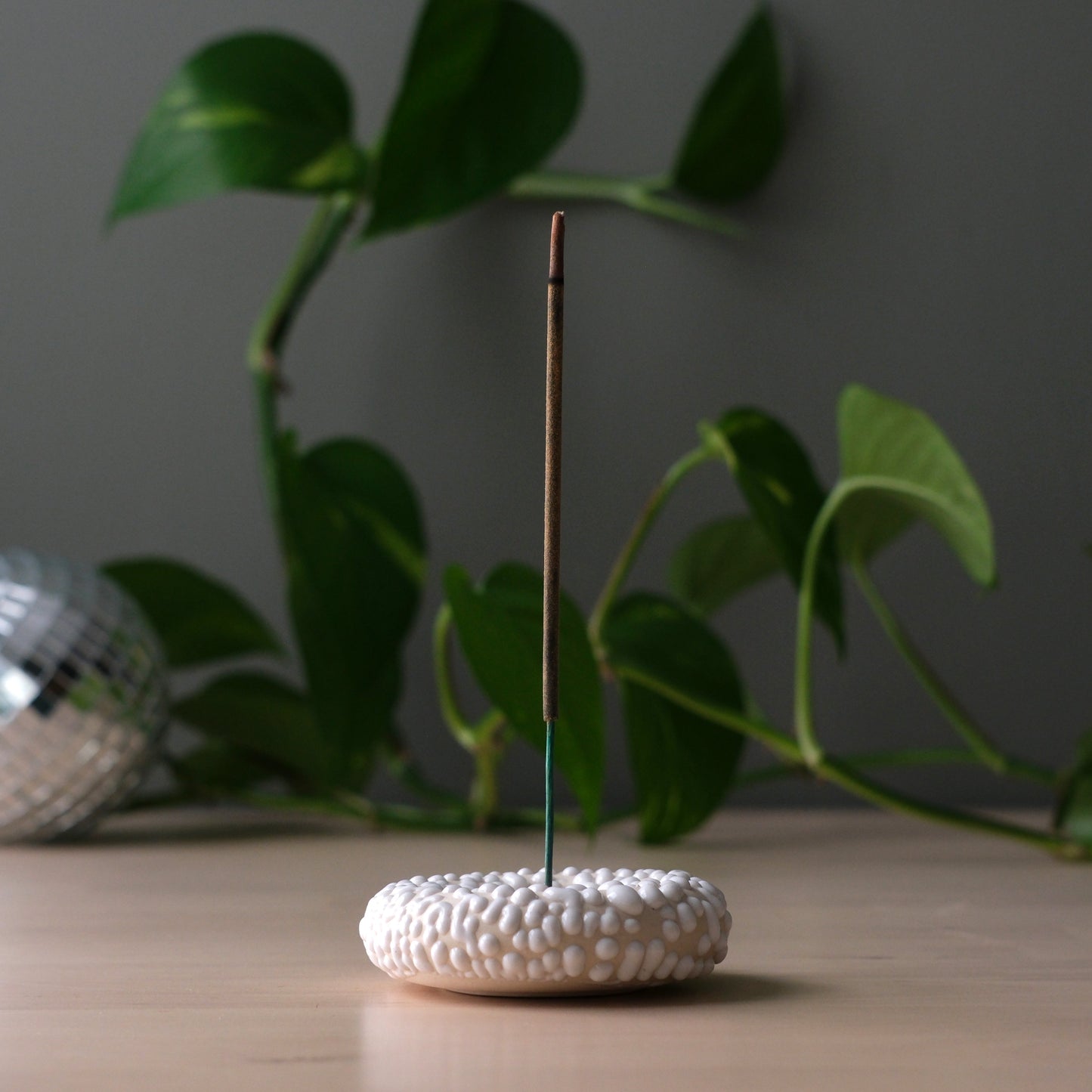 Handmade Stoneware Incense Holder Eve