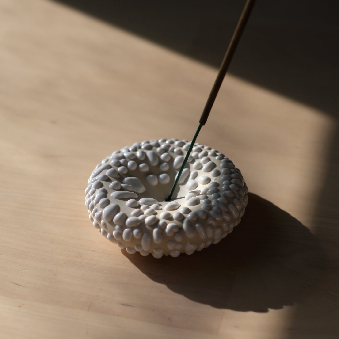 Handmade Stoneware Incense Holder Eve