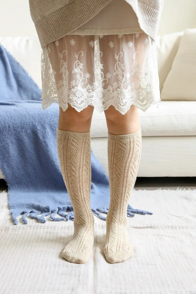Classic Knit Crew Socks