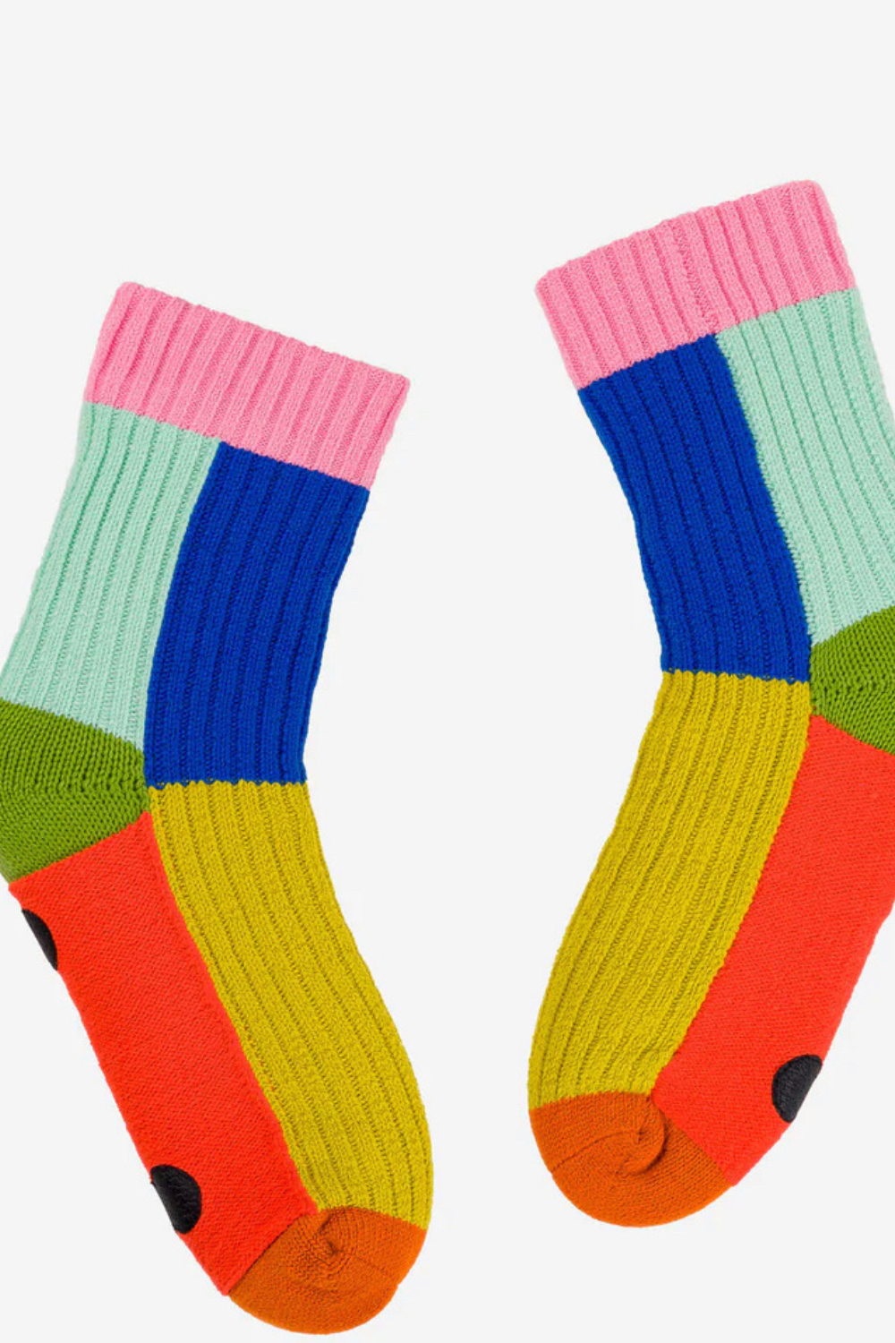 Kaleidoscope Knit House Socks