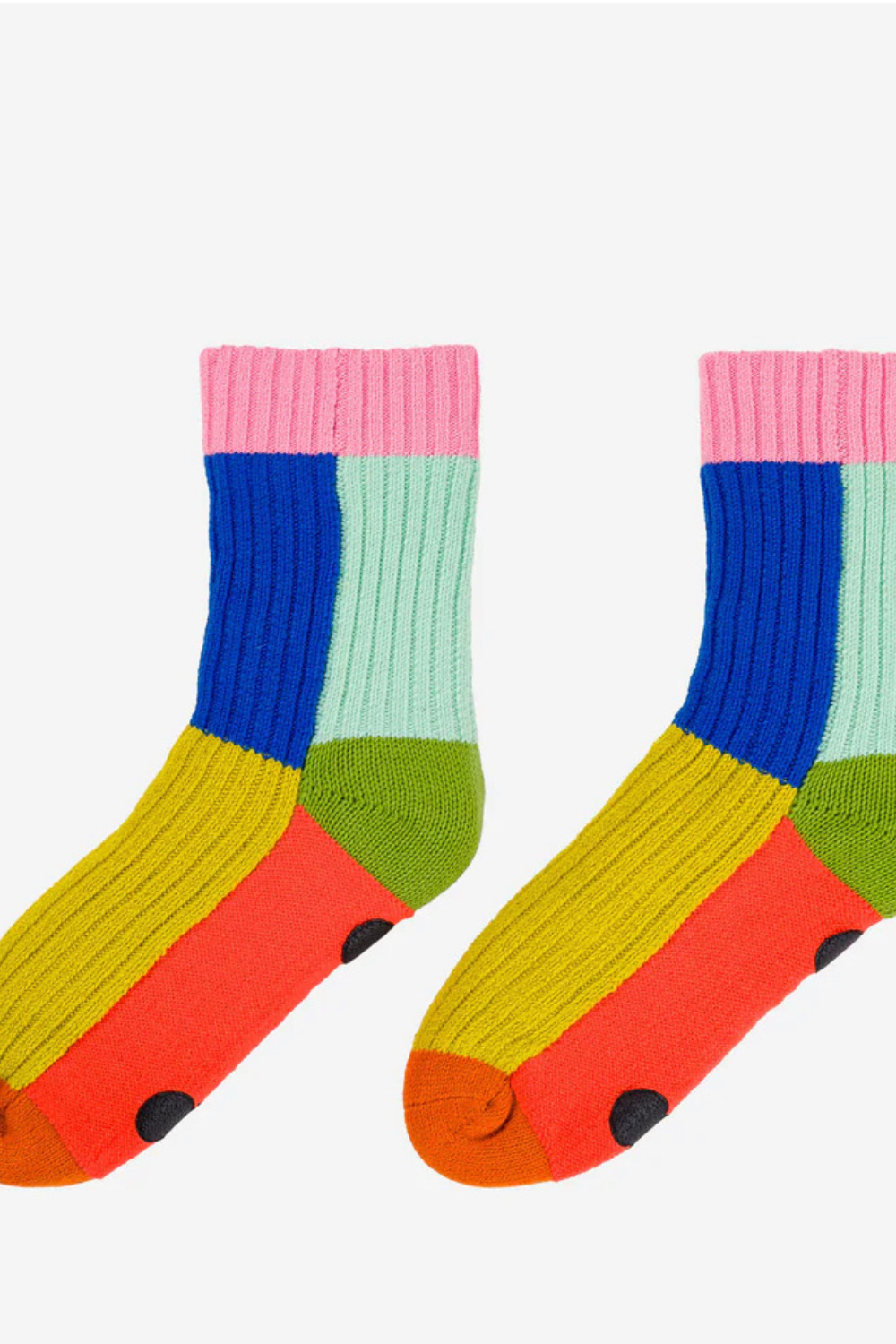 Kaleidoscope Knit House Socks