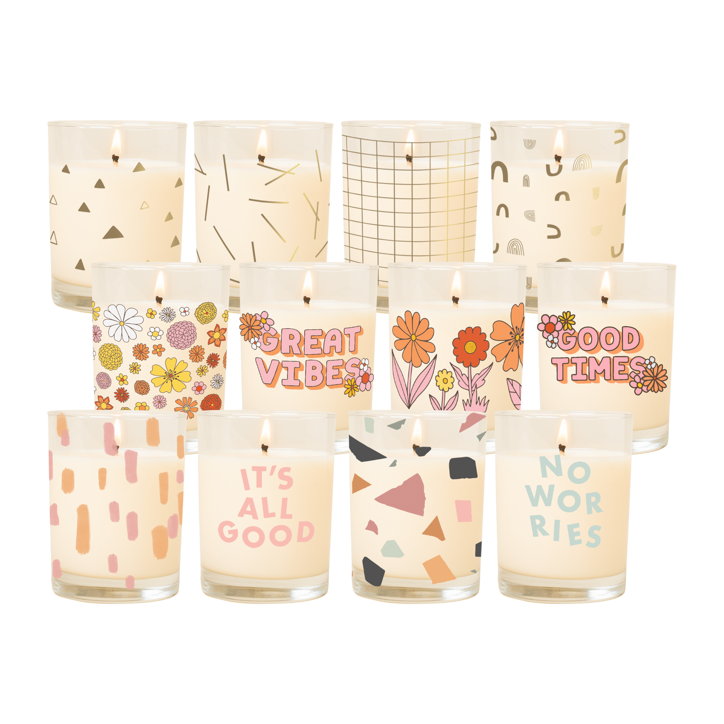 Candle Rocks Glass - Collection Art