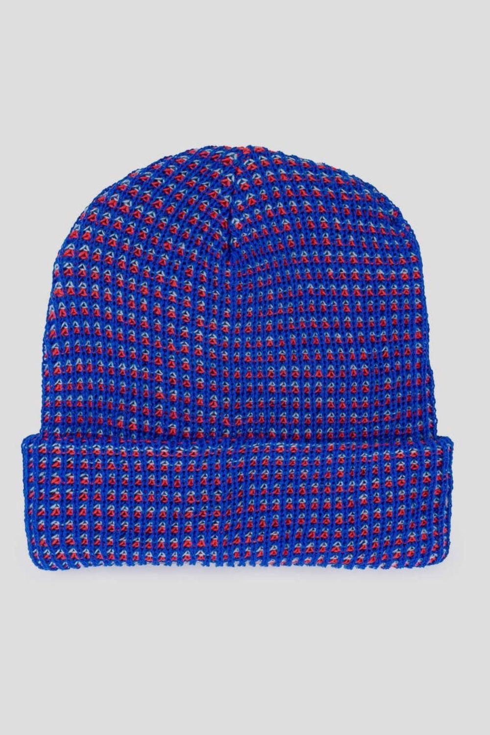 Simple Grid Knit Beanie