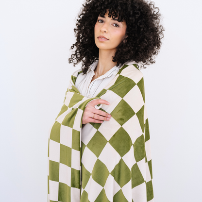 MINKY STRETCH THROW BLANKETS