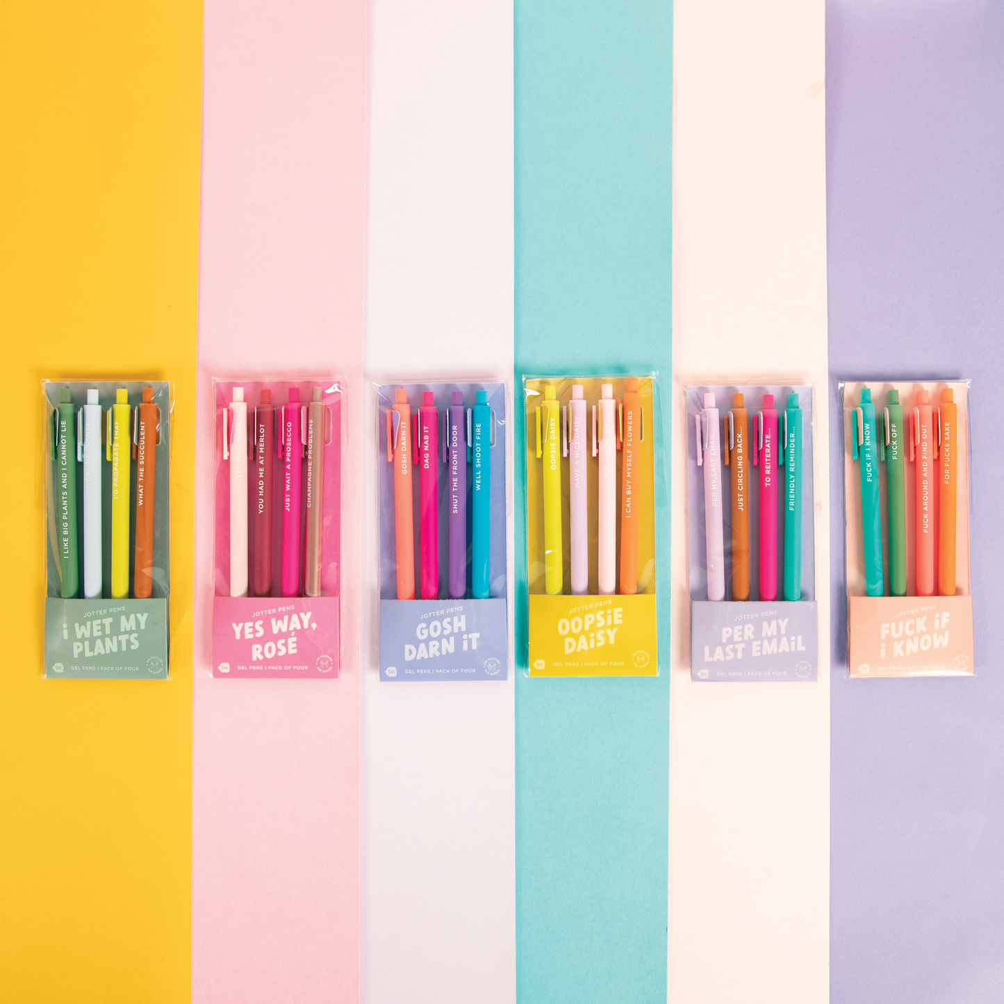 Jotter Sets 4 Pack Colorful Pens