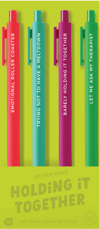 Jotter Sets 4 Pack Colorful Pens