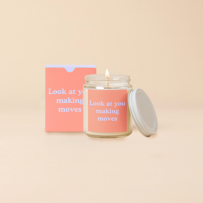 Candle Jar w/Lid - Yippie Affirmations