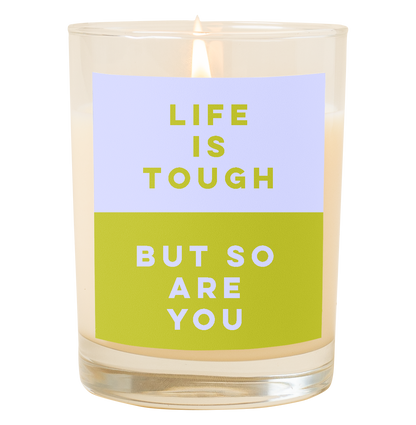 Candle Rocks Glass - Color Me Happy