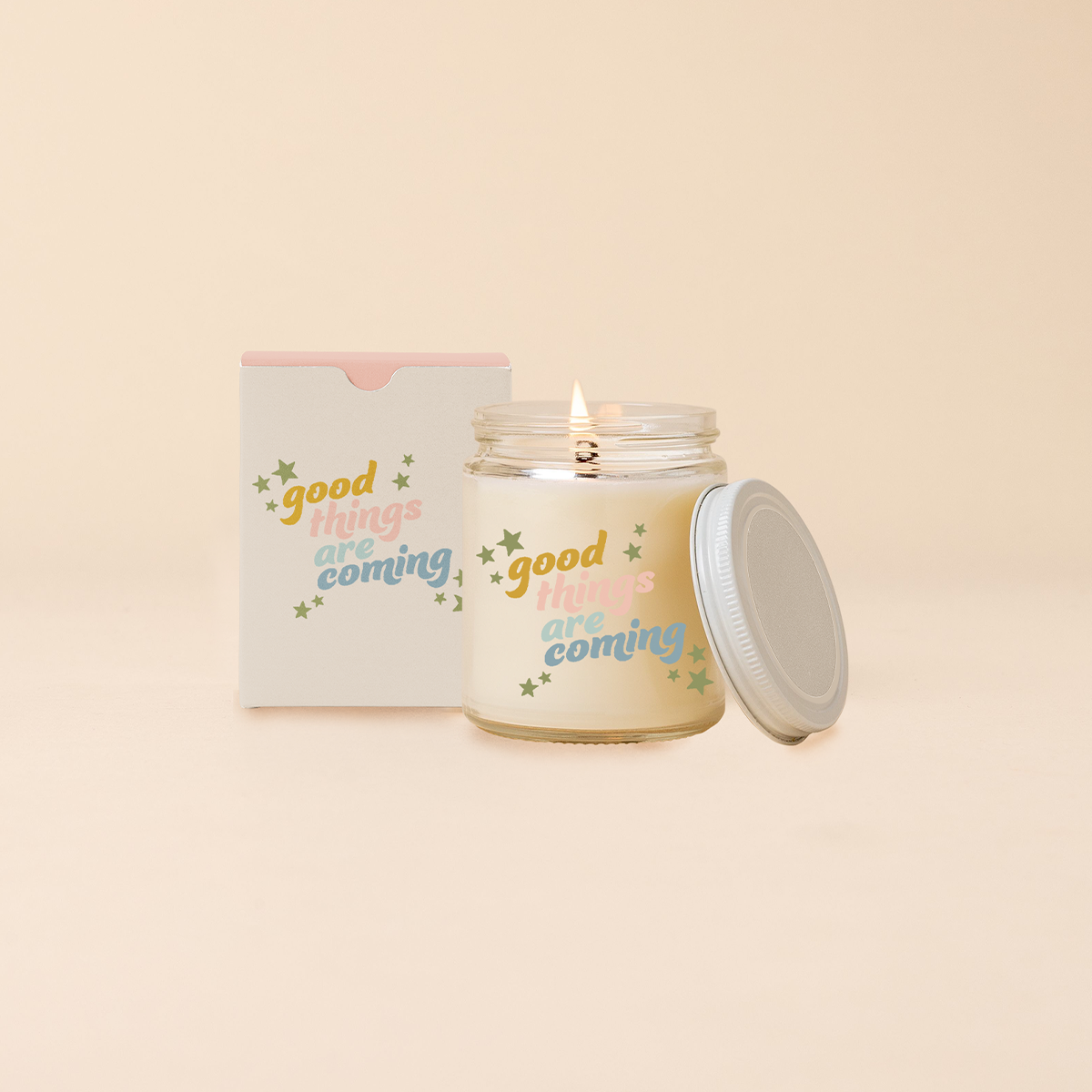 Candle Jar w/Lid - Toot Sayings