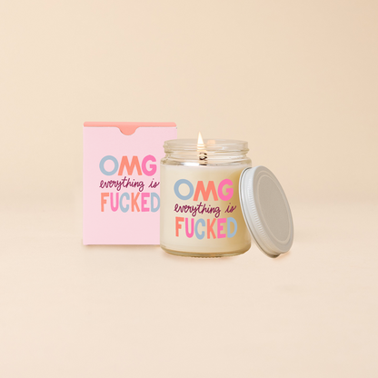 Candle Jar w/Lid - Toot Sayings