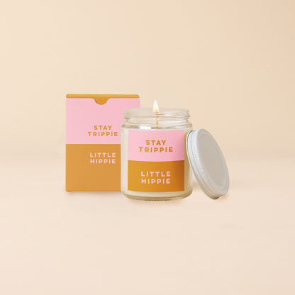 Candle Jar w/Lid - Color Me Happy