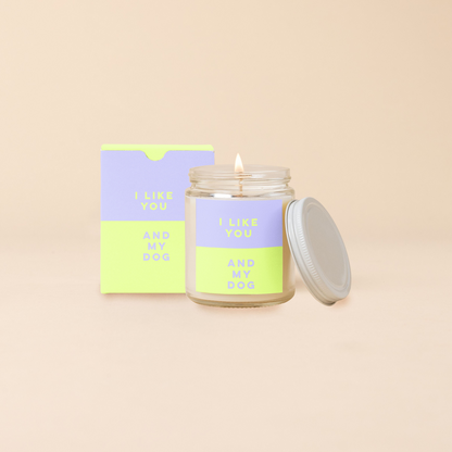 Candle Jar w/Lid - Color Me Happy