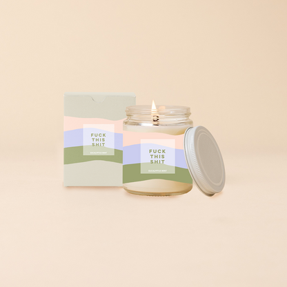 Candle Jars w/Lid - Good Vibes Only