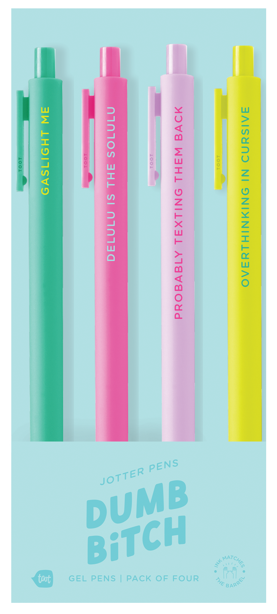 Jotter Sets 4 Pack Colorful Pens