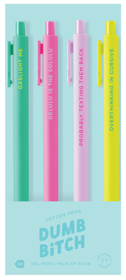 Jotter Sets 4 Pack Colorful Pens