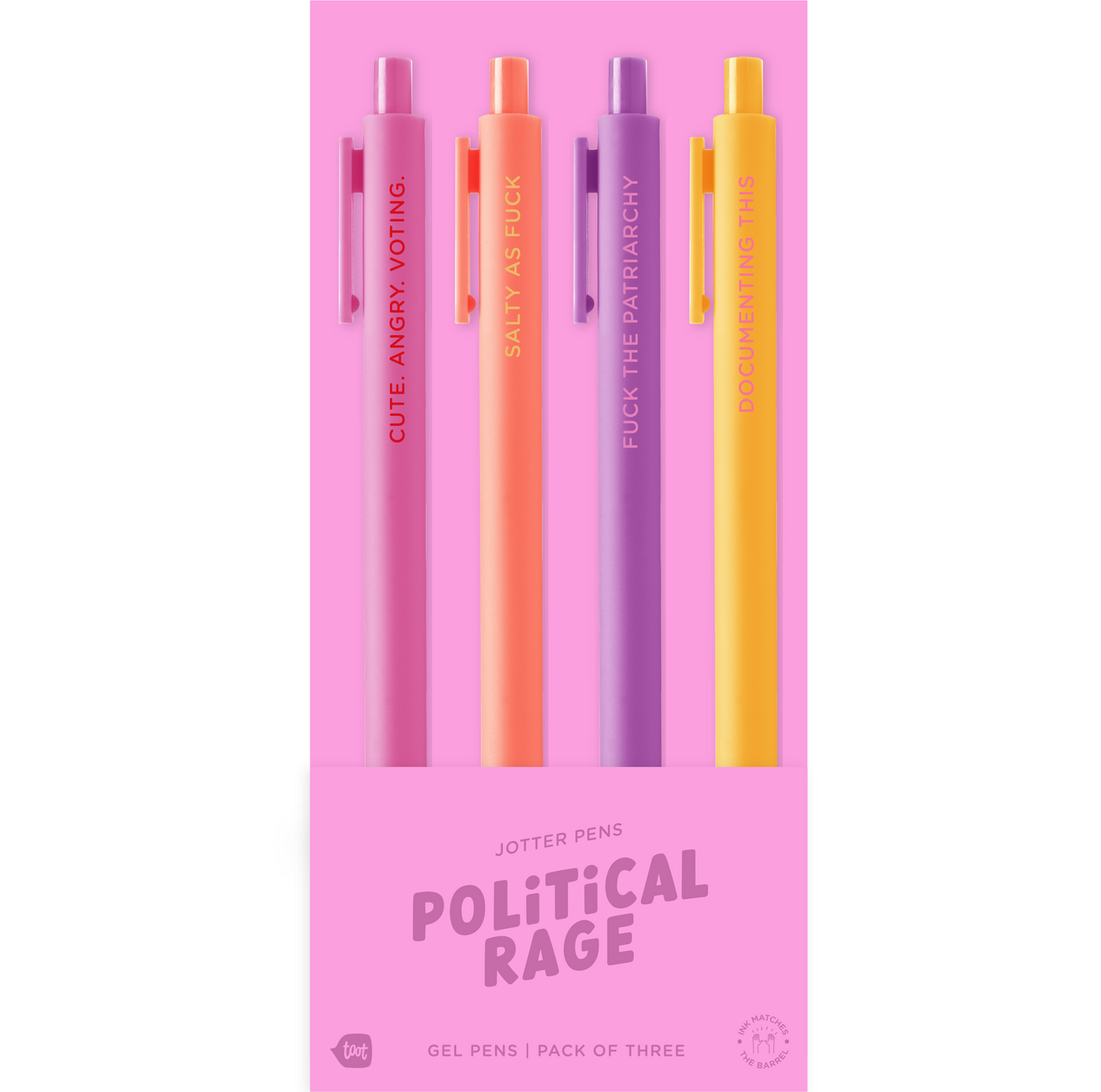 Jotter Sets 4 Pack Colorful Pens