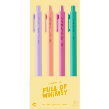 Jotter Sets 4 Pack Colorful Pens