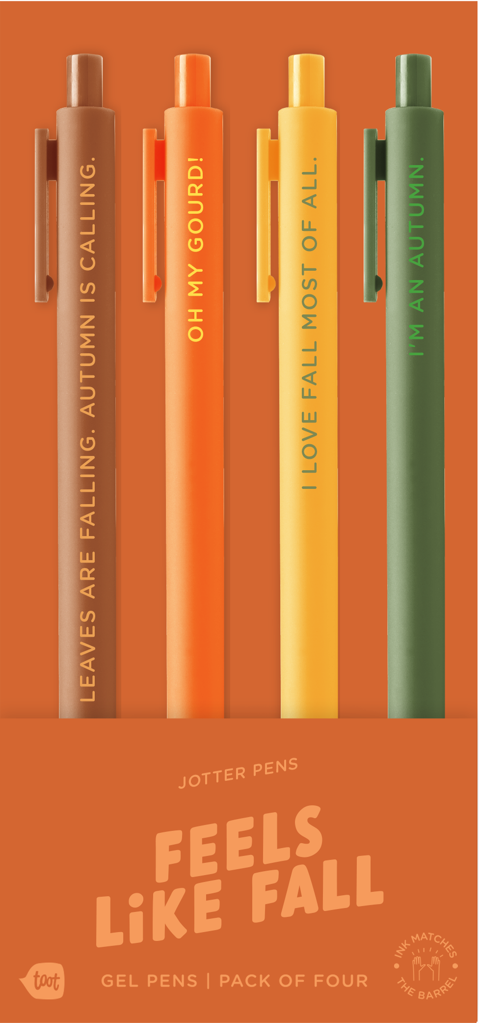 Jotter Sets 4 Pack Colorful Pens