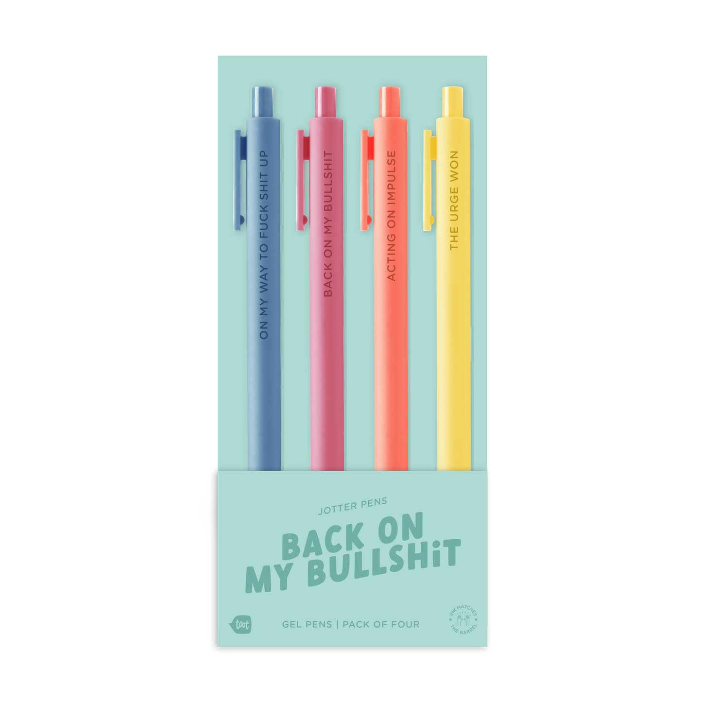 Jotter Sets 4 Pack Colorful Pens