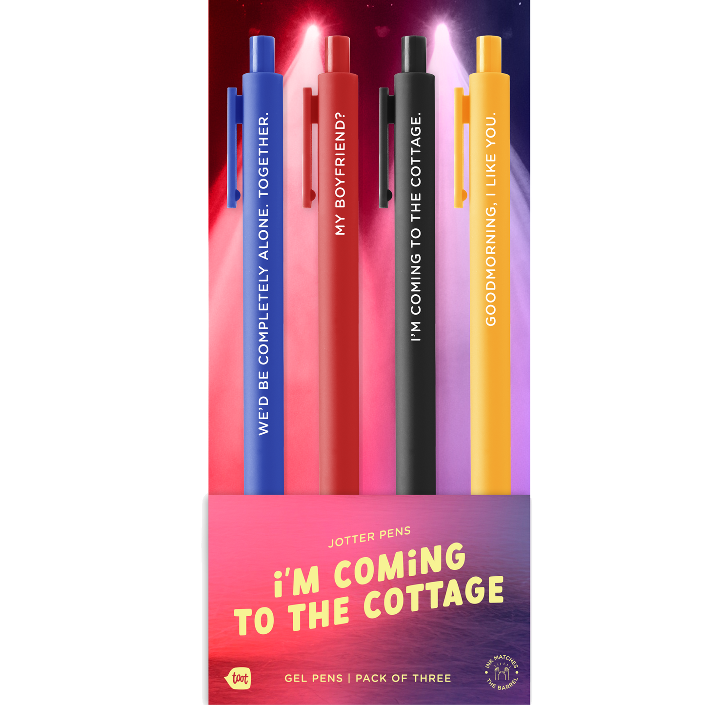 Jotter Sets 4 Pack Colorful Pens