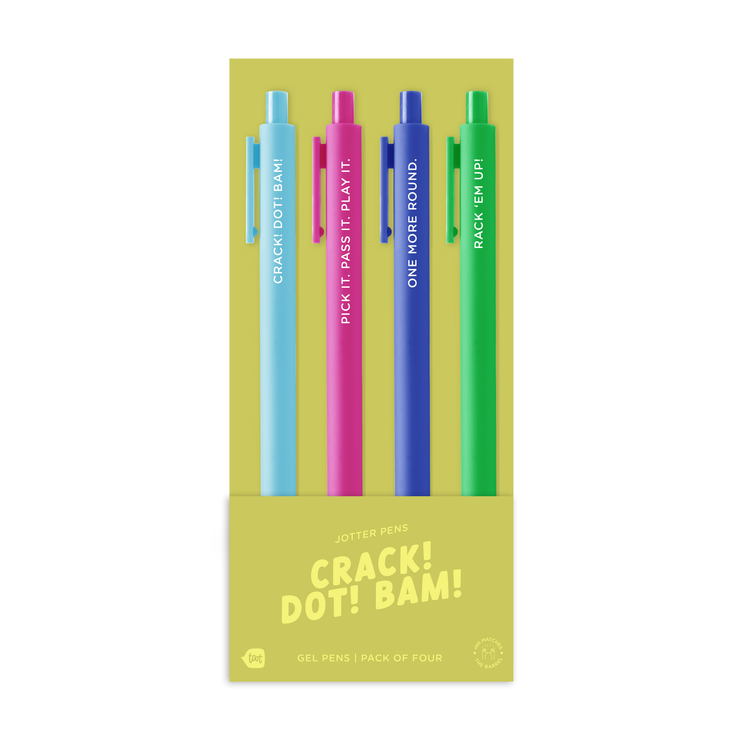 Jotter Sets 4 Pack Colorful Pens