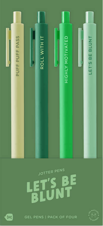 Jotter Sets 4 Pack Colorful Pens