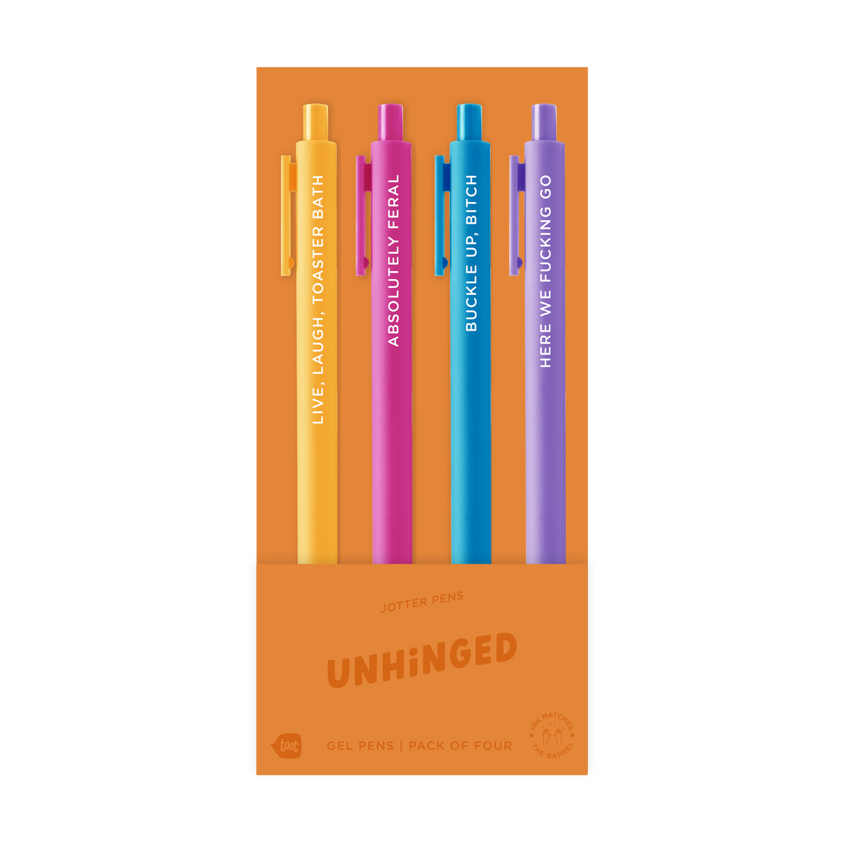 Jotter Sets 4 Pack Colorful Pens