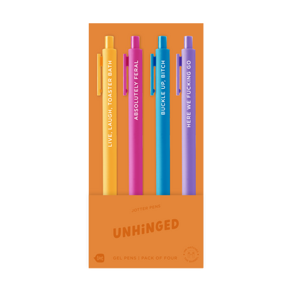 Jotter Sets 4 Pack Colorful Pens