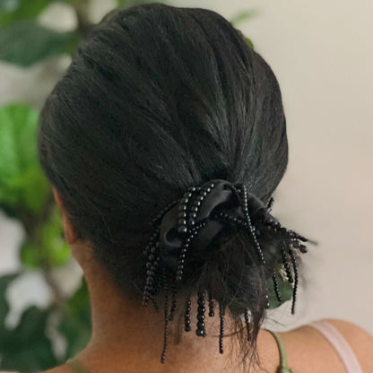 Fringed By Hand Hair Scrunch