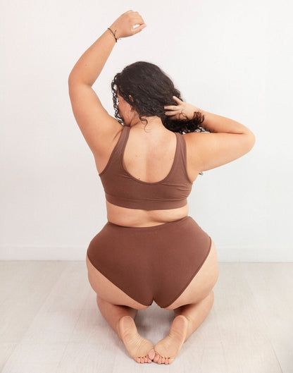 Scoop Bralette - Cocoa