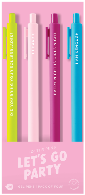 Jotter Sets 4 Pack Colorful Pens