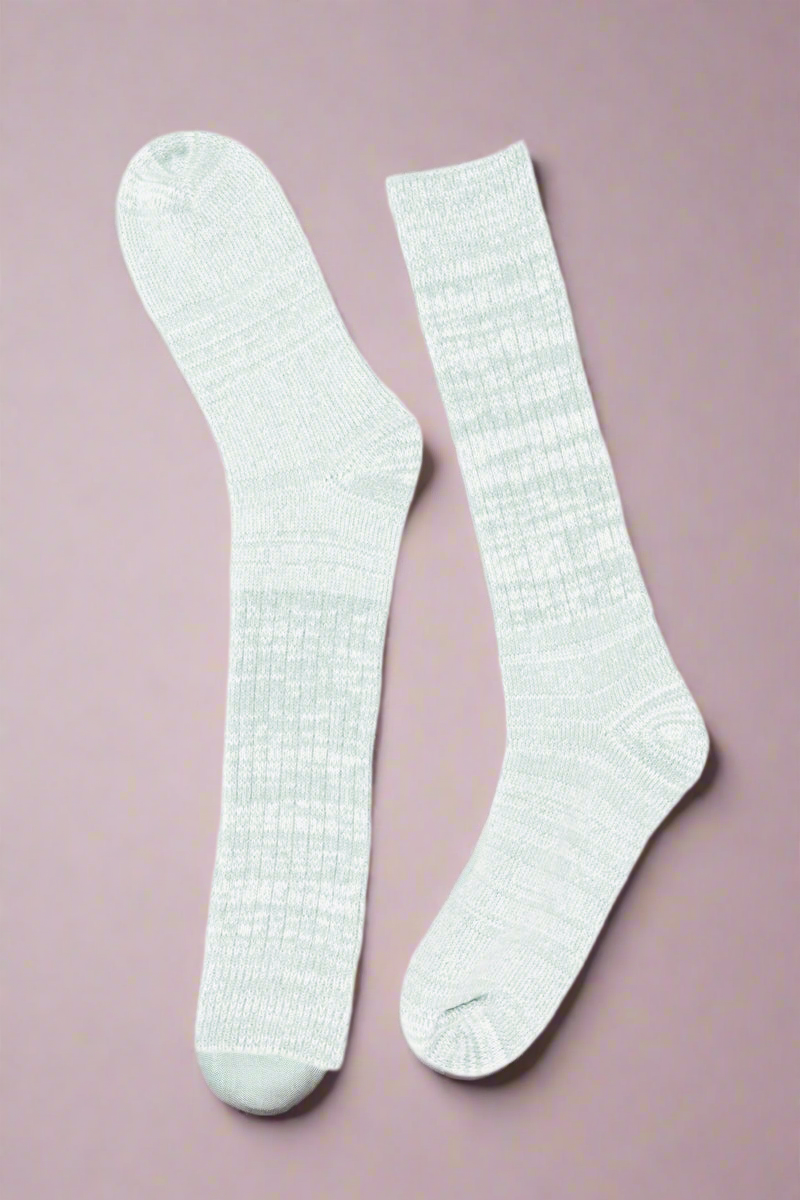 Pastel Dreams Slouchy Knit Socks - Casual Knitwear 🧦